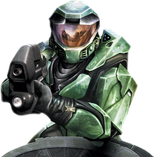 Halo Combat Evolved Transparent Background (black)