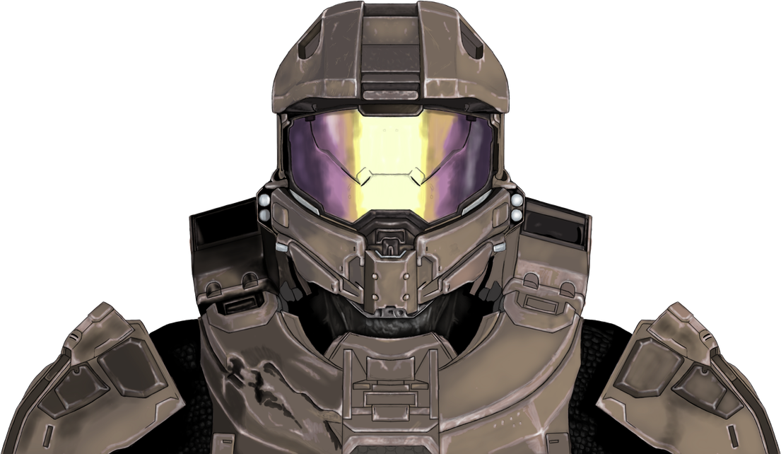 Halo Master Chief Png Clipart (gray, indigo, black)