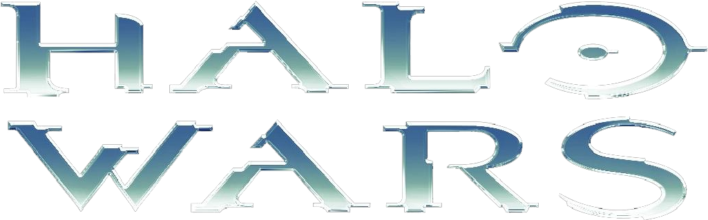 Halo Wars Logo Png Clipart (white)