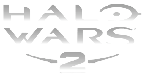 Halo Wars Logo Png Image (indigo, black, silver, white)