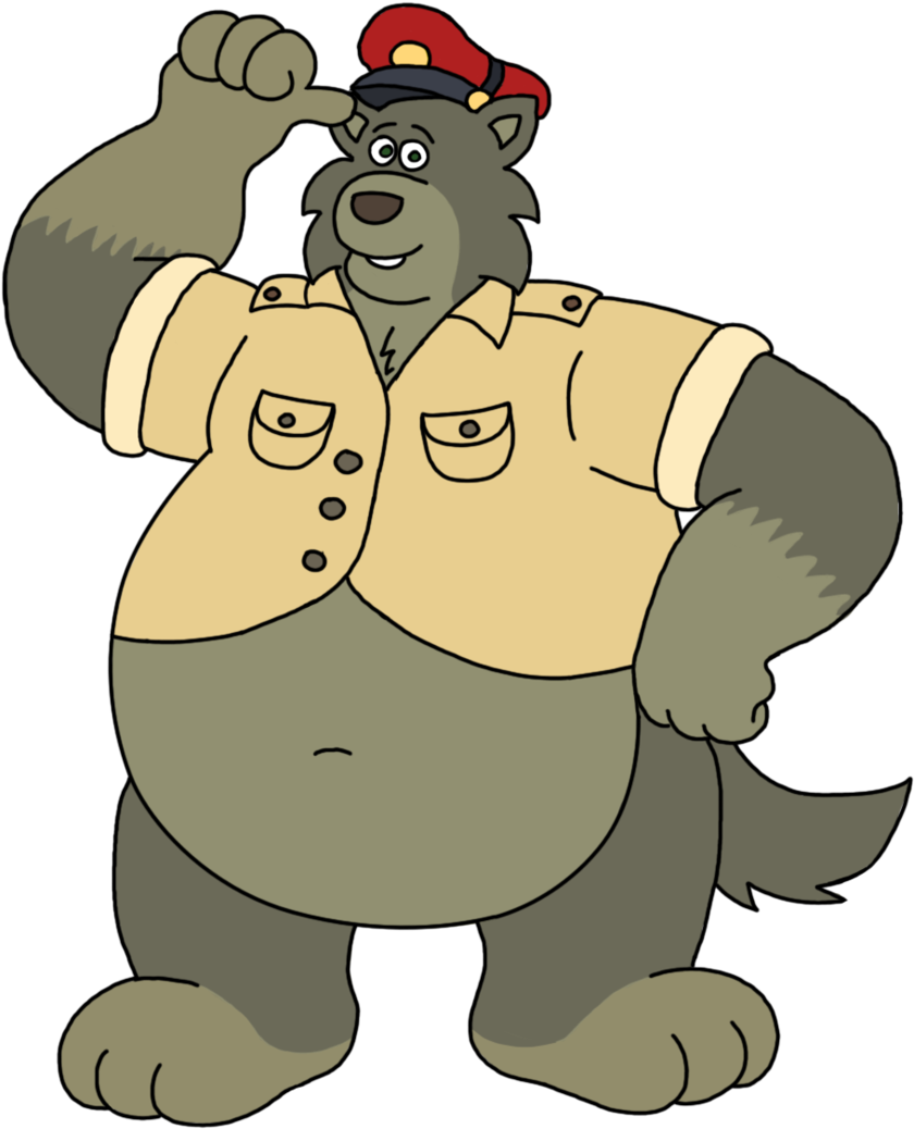 Baloo Png Free Image (black, gray, silver, pink)