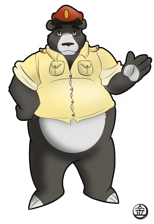 Baloo Png Image (lavender, black, gray)