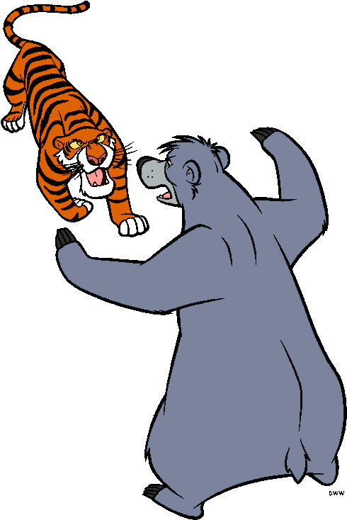 Baloo Png Images Hd (black, gray)