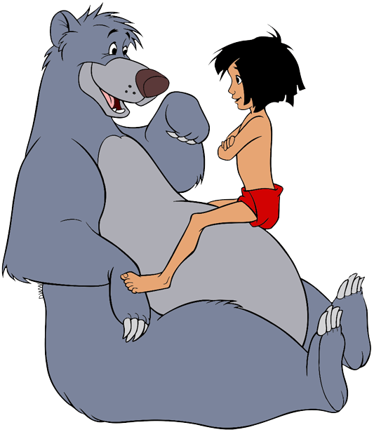 Baloo Png Images (gray, white, black, silver, salmon)