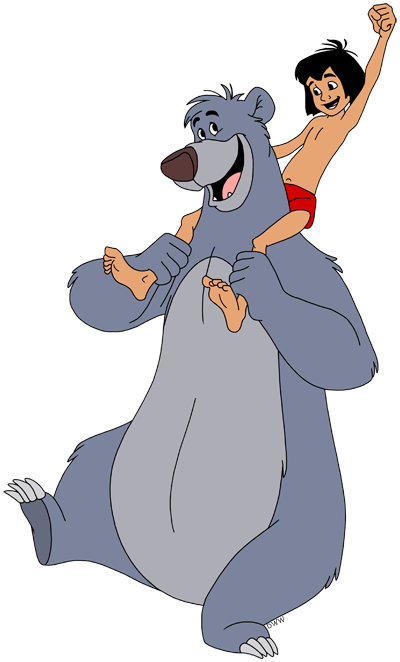 Baloo Png Photo (gray, silver, indigo, white)