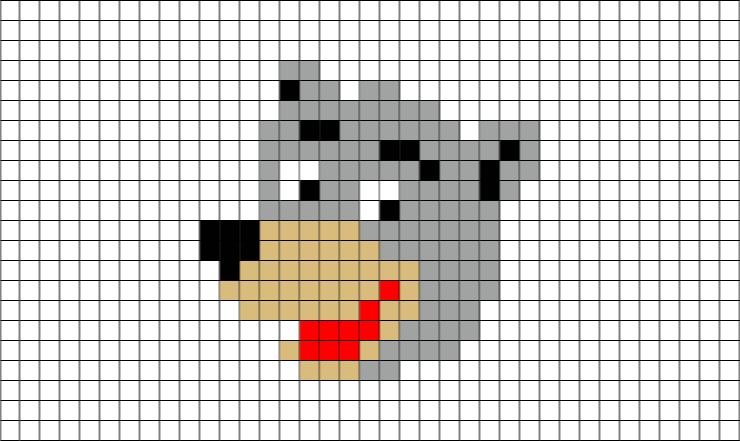 Baloo Png Pic (black, gray, silver)