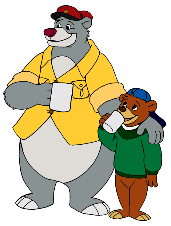 Baloo Png Picture (white, gold, beige, green, gray)