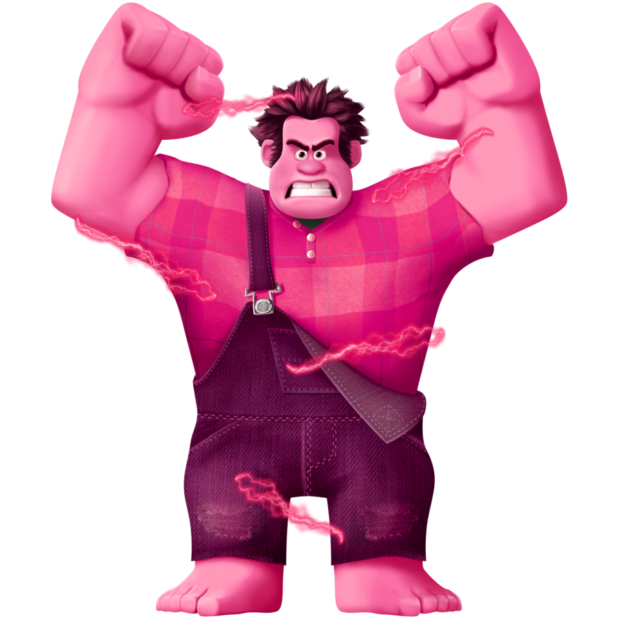 Ralph Breaks The Internet Png (indigo, pink, black)