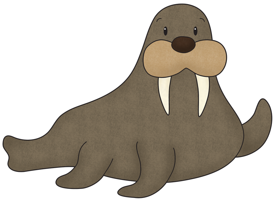 Walrus Png Free Download (black, gray)