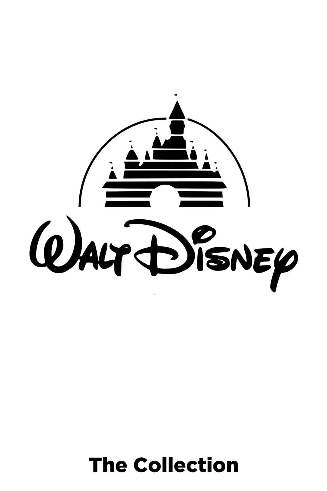 Walt Disney Png Transparent Picture (black)