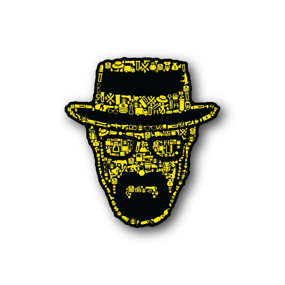 Walter White Background Png (black)