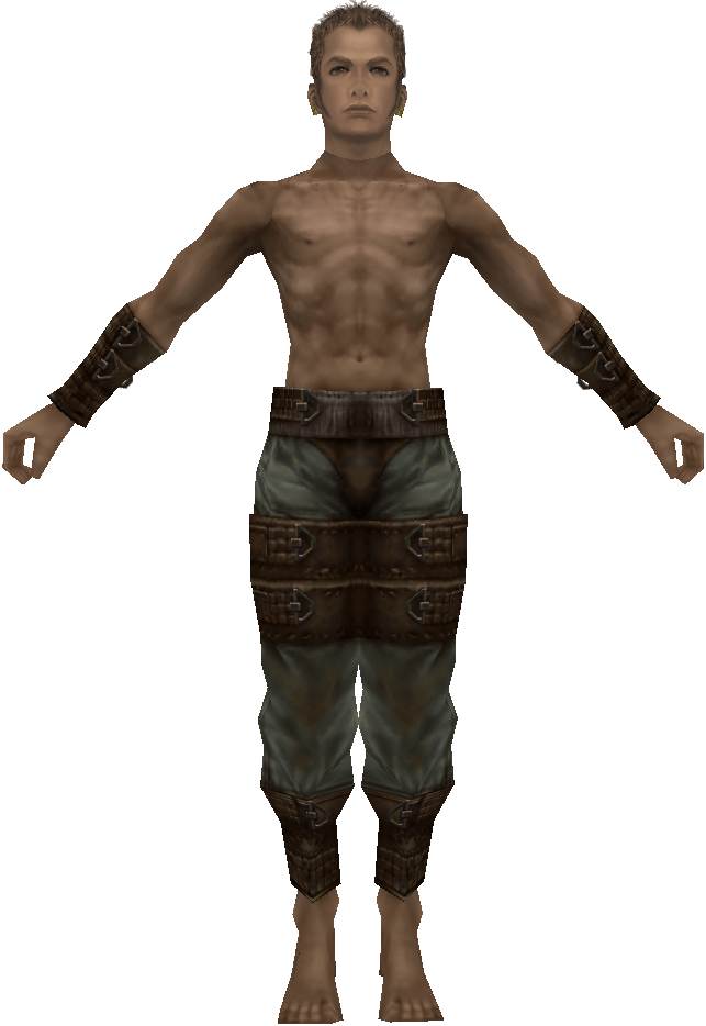 Balthier Png File (black, olive)