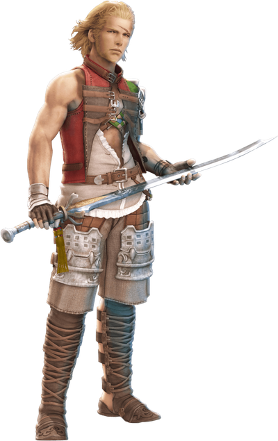 Balthier Transparent Background (black, olive)