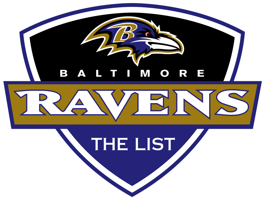 Baltimore Ravens Png Transparent Image (white, black, navy, gray, olive)