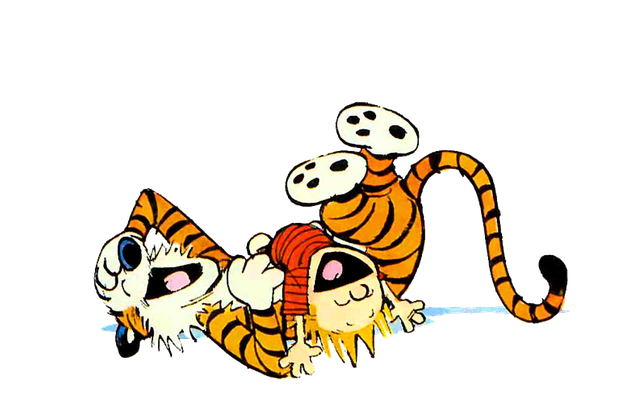 Calvin And Hobbes Png Photos (white, beige, black)