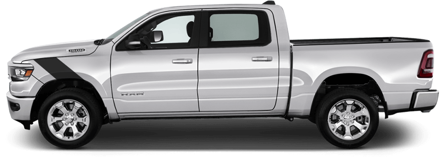 Ram 1500 R Png Clipart (silver, black)