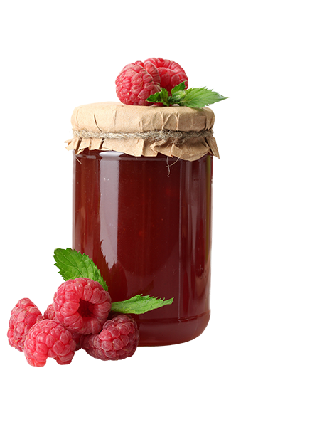 Jam Jar Png Image (white, beige, maroon)