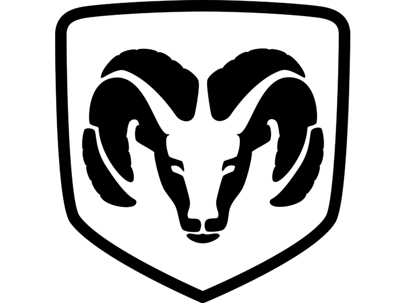 Ram Logo Png Pic (gray, black, white)