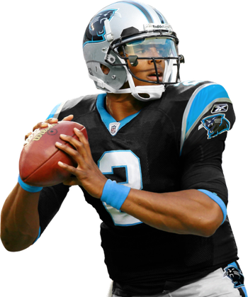 Cam Newton Png Image (black)