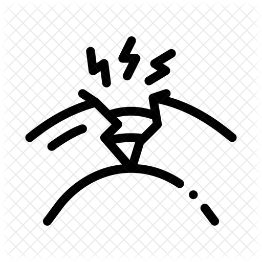 Damage Png Image (indigo, black)