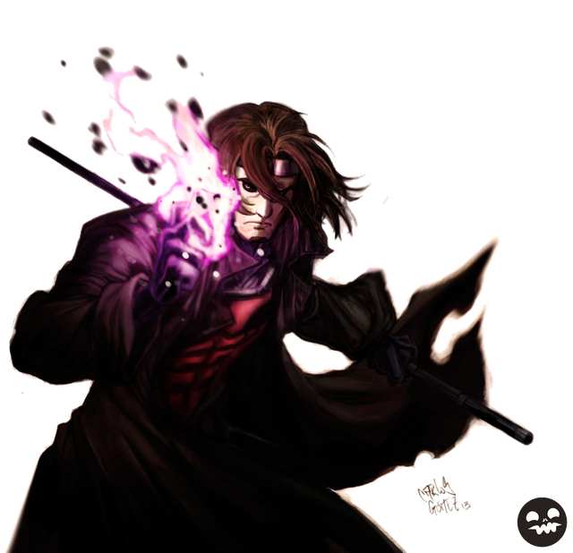 Gambit Png Pic (black)