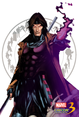 Gambit Png Transparent Picture (black, silver, white)