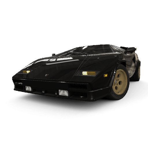 Lamborghini Countach Png Clipart (gray, black)