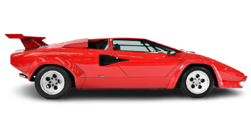 Lamborghini Countach Png Hd (chocolate, black)