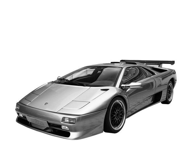 Lamborghini Diablo Png Picture (gray, black)