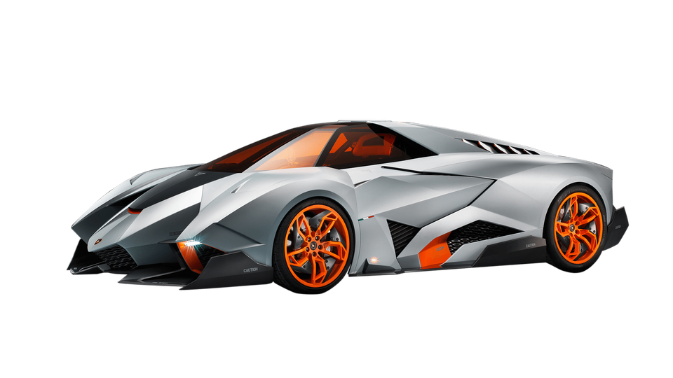 Lamborghini Egoista Png Hd Isolated (silver, lavender, black)