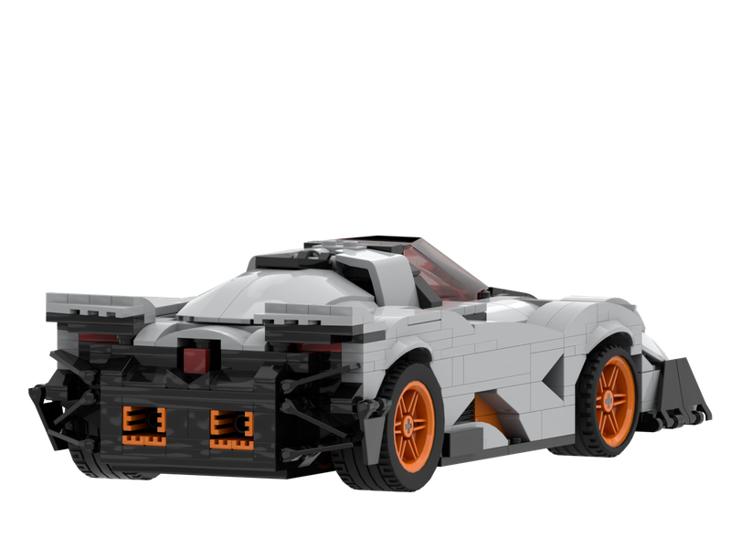 Lamborghini Egoista Transparent Png (silver, black)