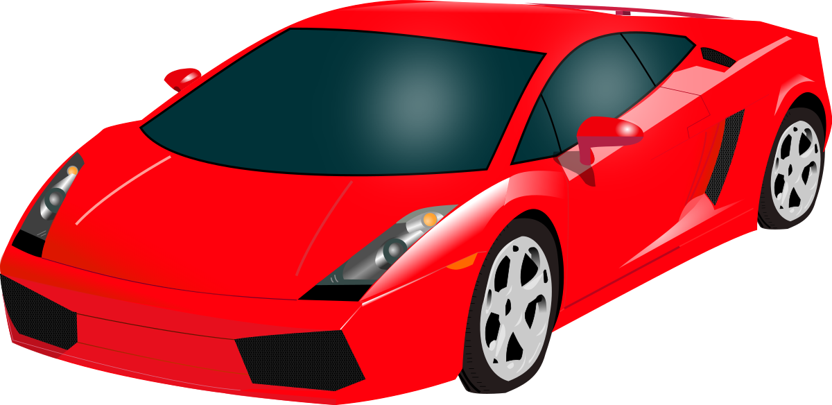 Lamborghini Galardo Png Photo (red, black)