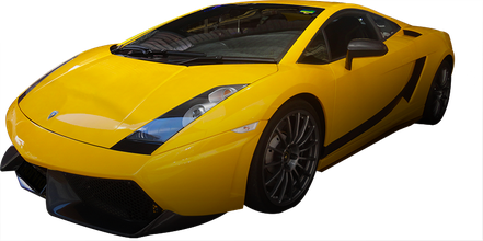 Lamborghini Galardo Transparent Png (orange, black, gold)