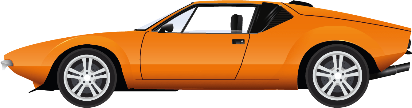 Lamborghini Miura Png Hd (orange, chocolate, black)