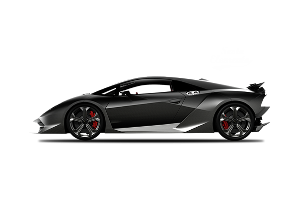 Lamborghini Sesto Elemento Png Clipart (black)