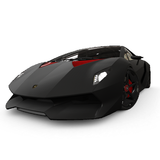 Lamborghini Sesto Elemento Png Picture (black)