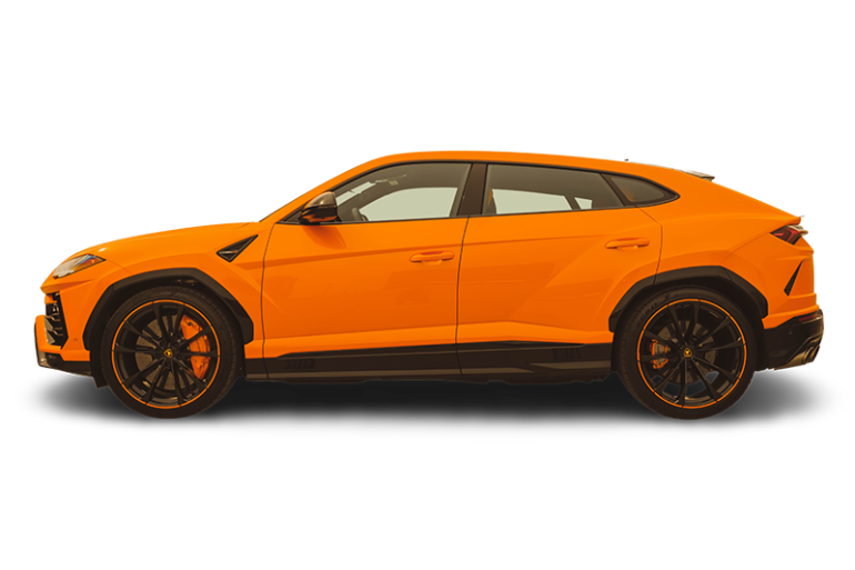 Lamborghini Urus Png Isolated File (orange, chocolate, black)