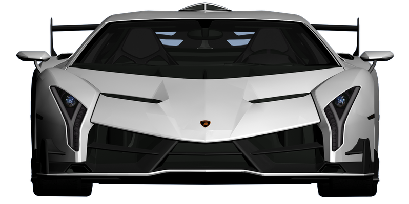 Lamborghini Veneno Png Image (black)