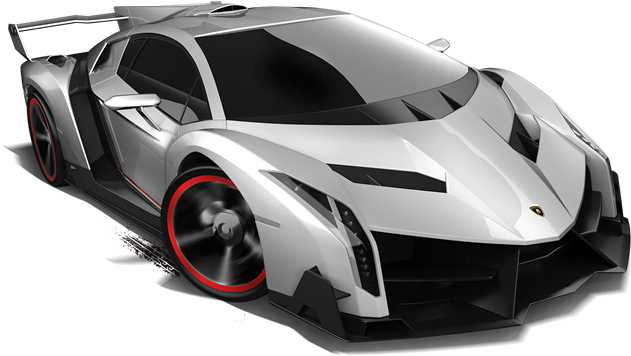 Lamborghini Veneno Png Transparent (black)