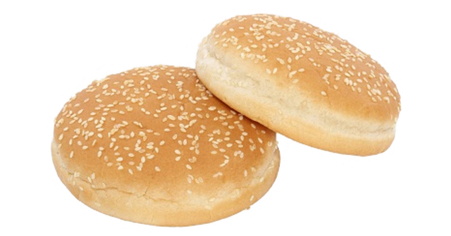 Hamburger Bun Png Image (white)