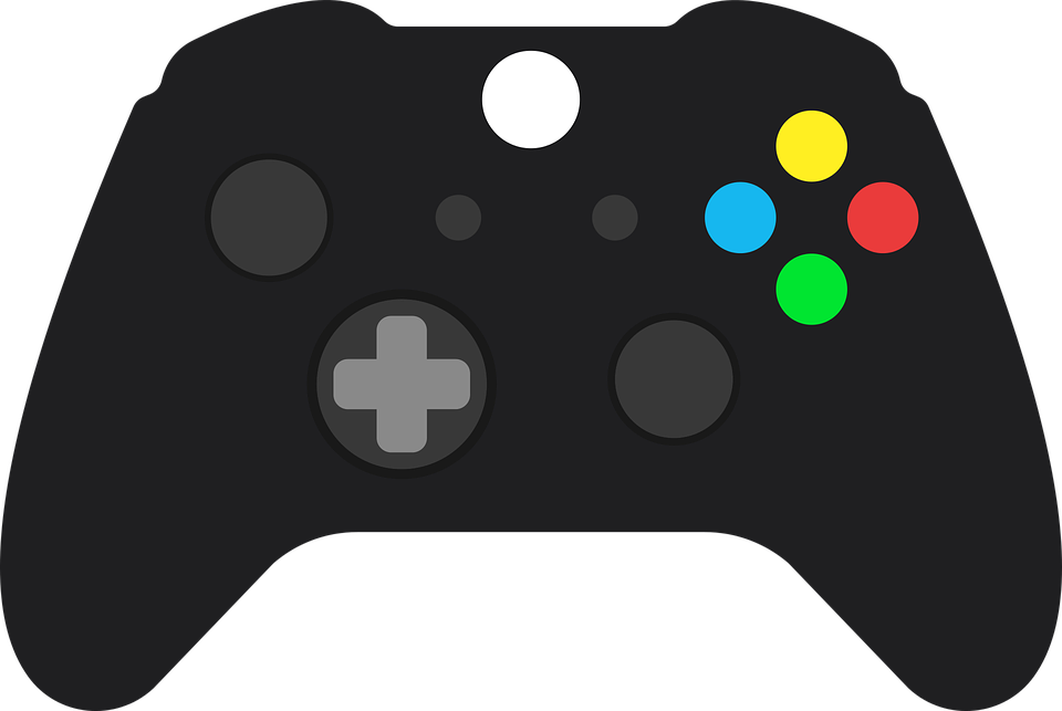 Game Controller Png Photo (indigo, black, gray, white)