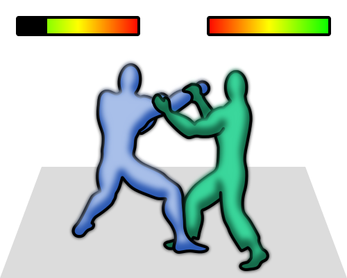 Game Fighting Transparent Png (teal, black, silver, lavender)