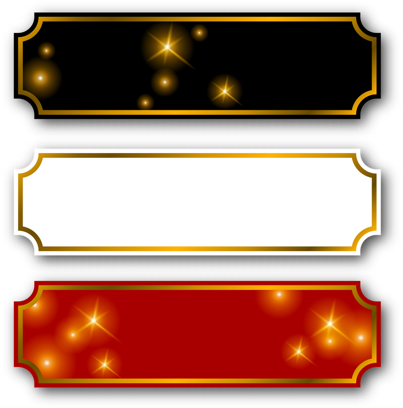 Name Plate Png Picture (white, maroon, black)