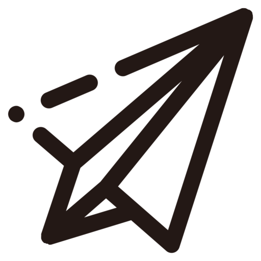 Game Paper Airplane Free Png Icon Download (black)