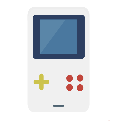 Gameboygames Free Png Icon Download (white, indigo, black, gray, lavender)