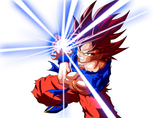 Kamehameha Png File (white, chocolate, blue, black)