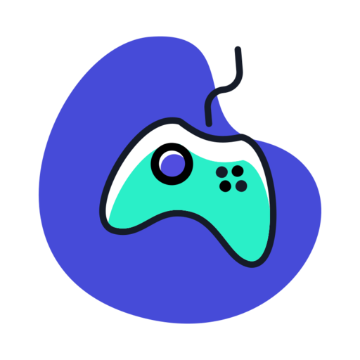 Gamepad Free Png Icon (blue, white, greenish blue, black)