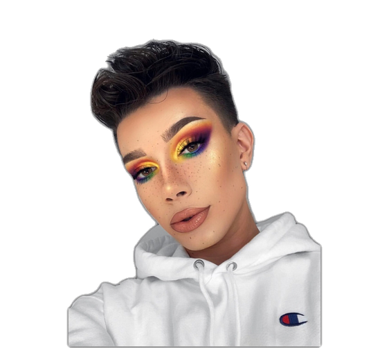 James Charles Png Photo (lavender, black, silver)