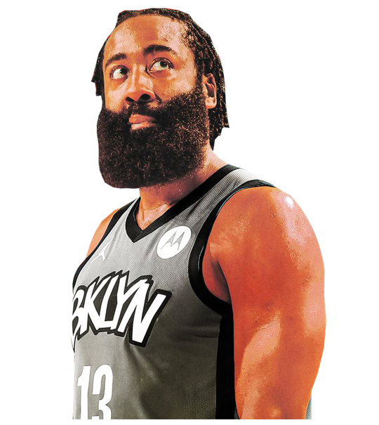 James Harden Png Photo (white, silver, black)