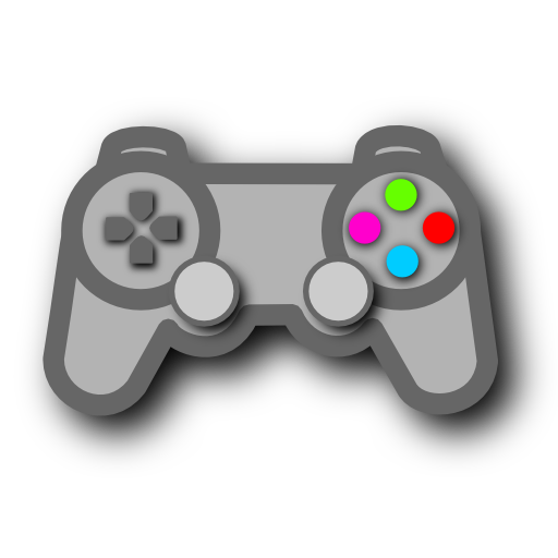 Games Png Transparent Image (black, gray, silver, white)